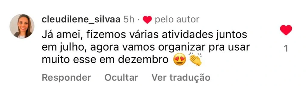 Depoimento original de cliente 5