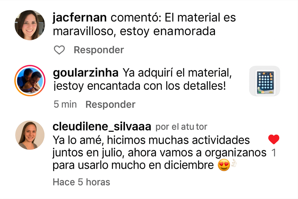 Comentarios de mamás sobre la rutina de disciplina positiva